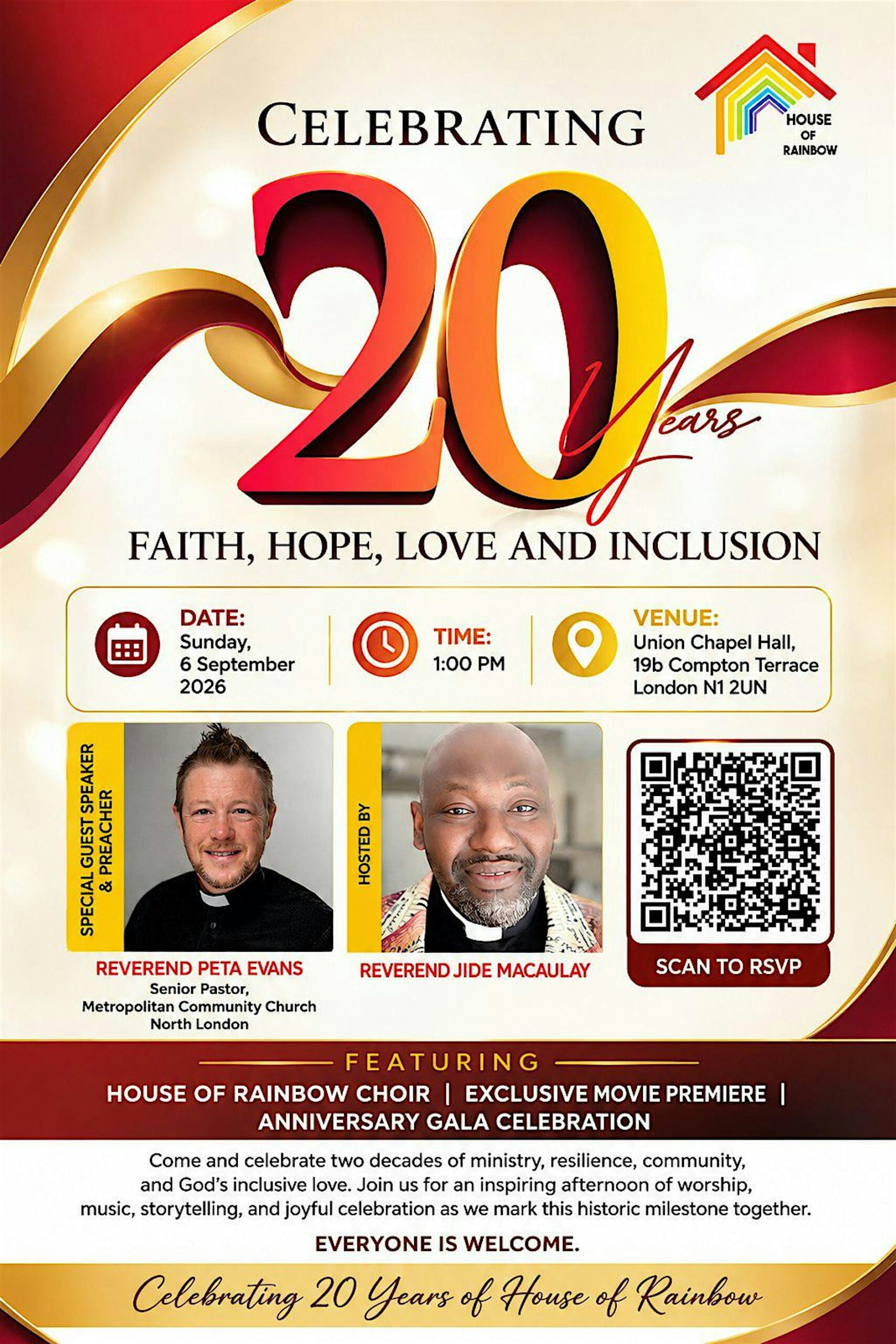 House of Rainbow 20th Anniversary Celebration